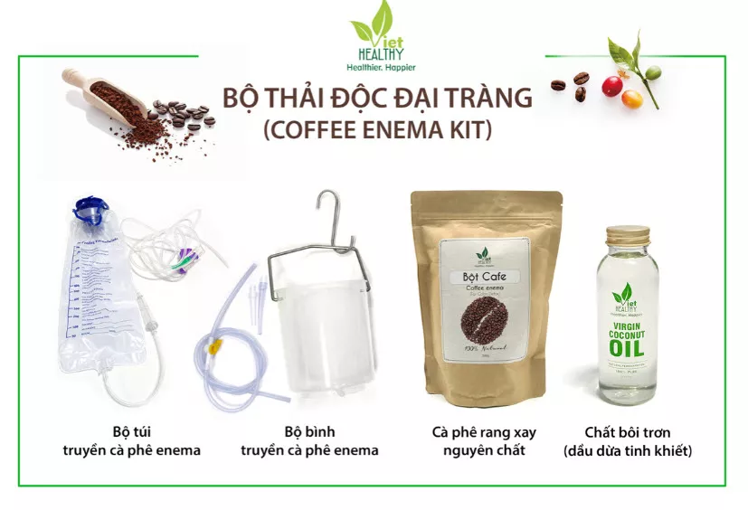 coffee enema kit của viet healthy