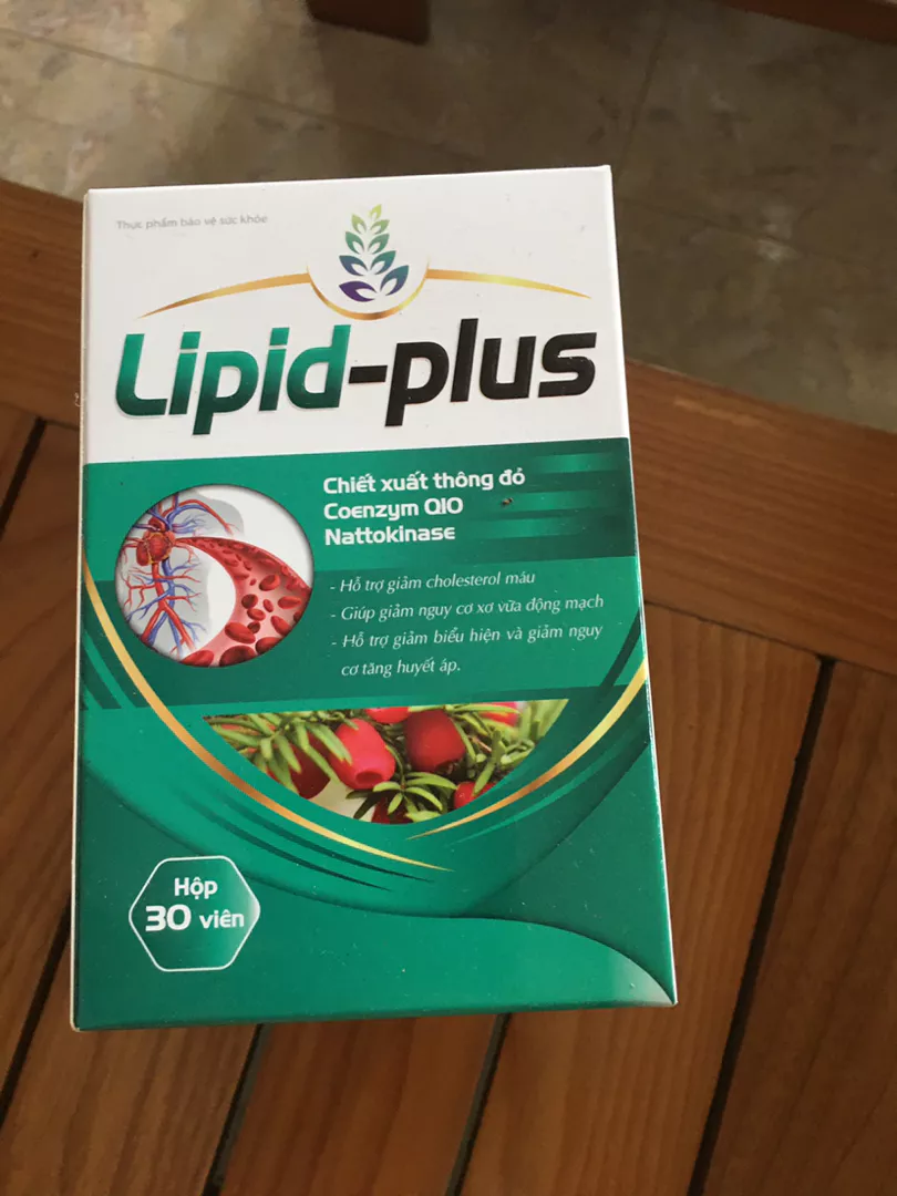 Viên uống giảm mỡ máu Lipid Plus